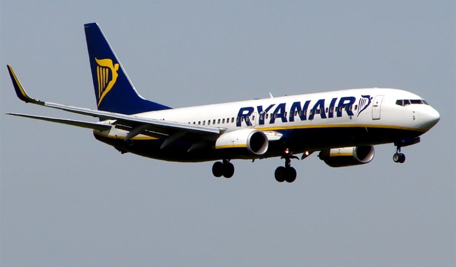 Nowe połączenie Ryanaira z Anglii do Szwecji